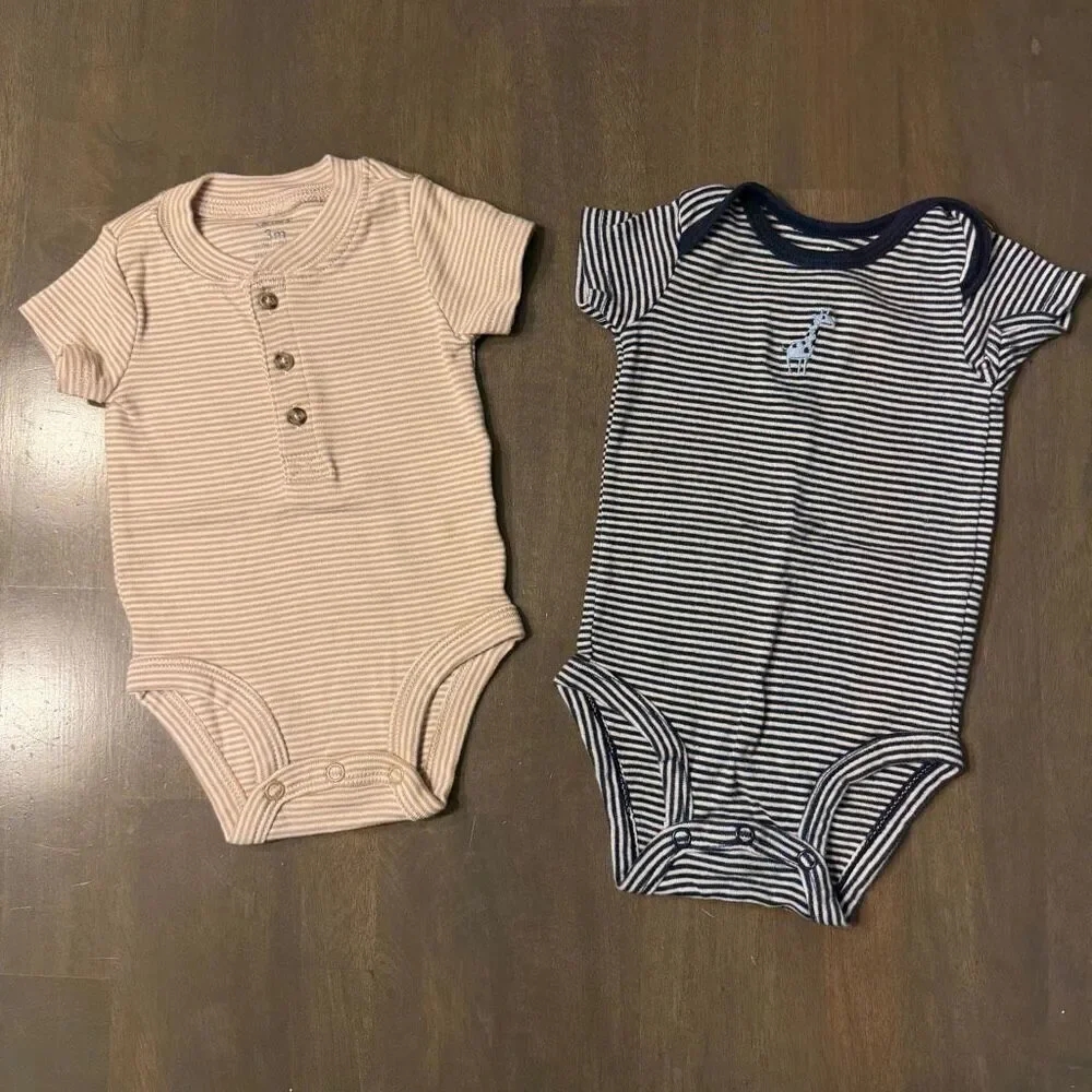 Carters 3 Months Short Sleeve Boys Bundle